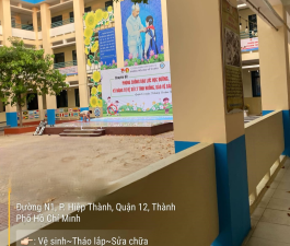 Dự Án Thi Công Sửa Chữa - Vệ Sinh Điện Lạnh Trường Học Tại Điện Lạnh Sáu Quận 12
