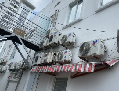 Dự án Thi công Tháo lắp tại chi nhánh ngân hàng techcombank Bình Dương